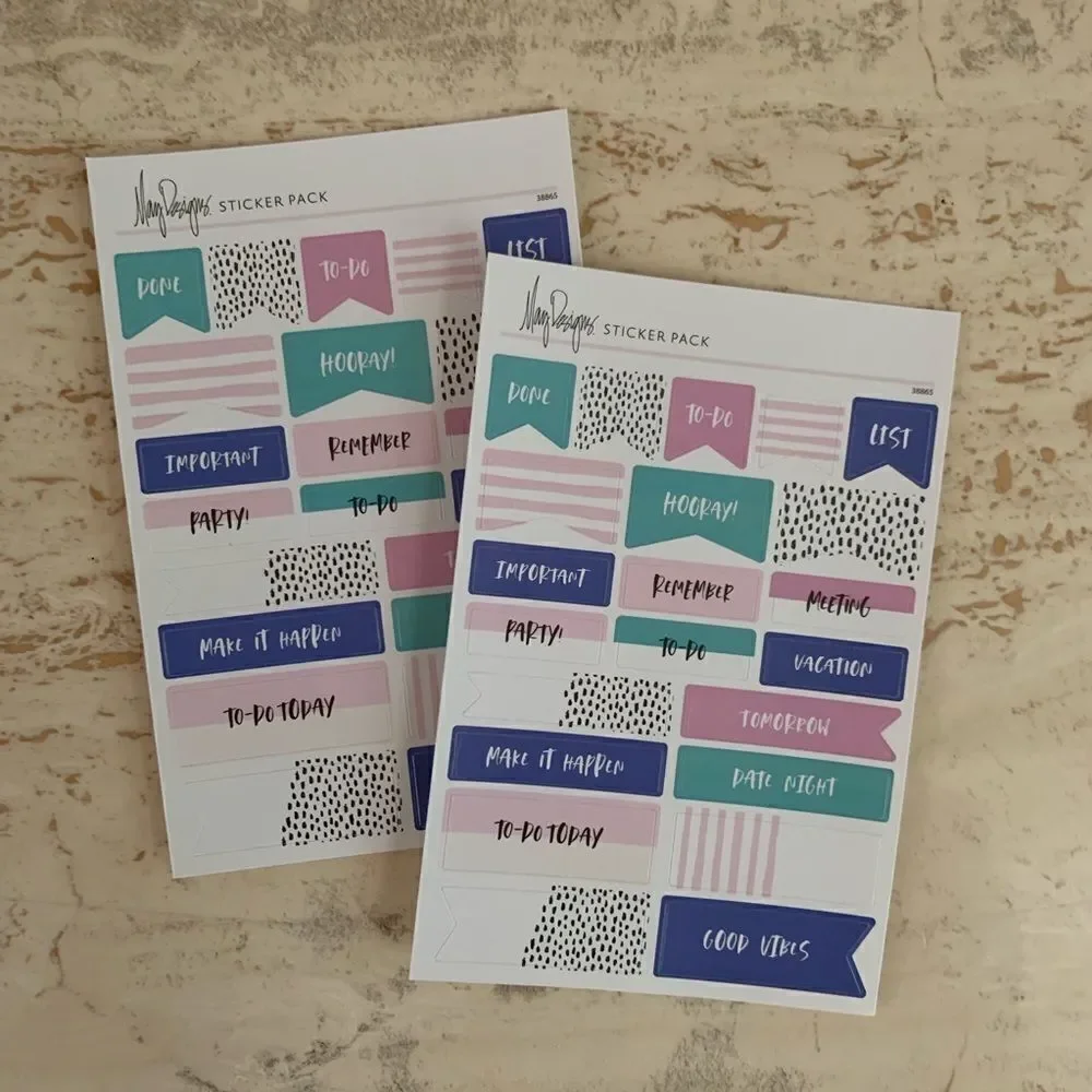 May mail sticker sets